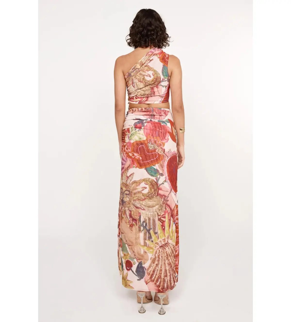 She is OLLÁ Ophelia Maxi Dress Victor Print Size AU 8 photo 6