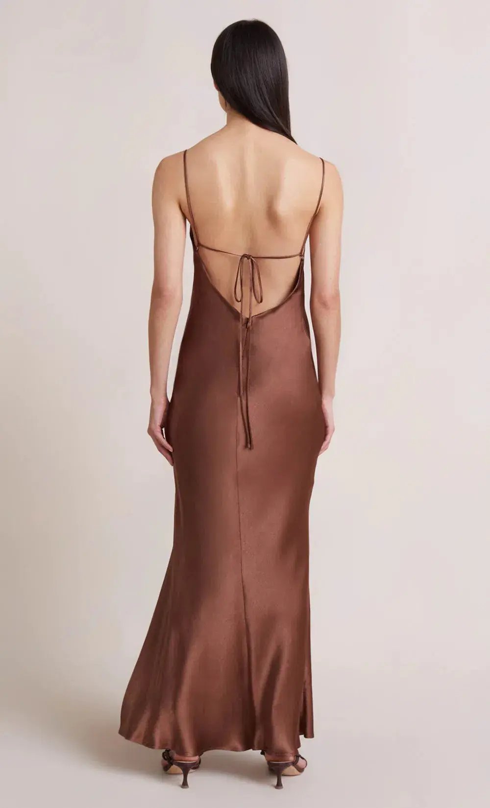 Bec & Bridge Annika Gown Brown Size 8 photo 3