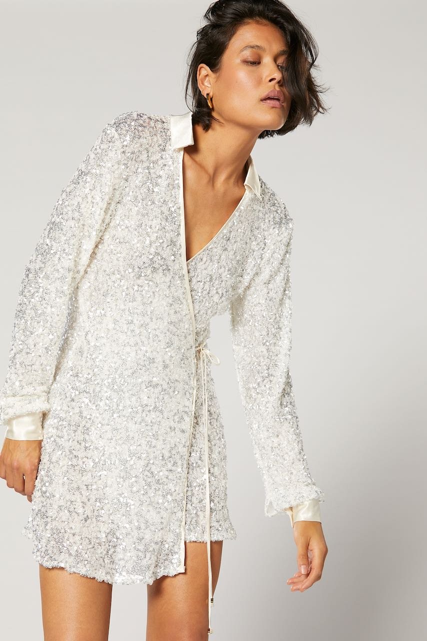 Winona Arissa Wrap Shirt - White photo 2