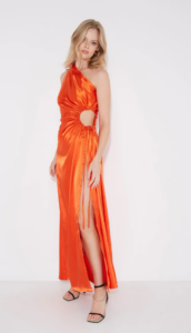 Sonya Nour Dress - Orange photo 2