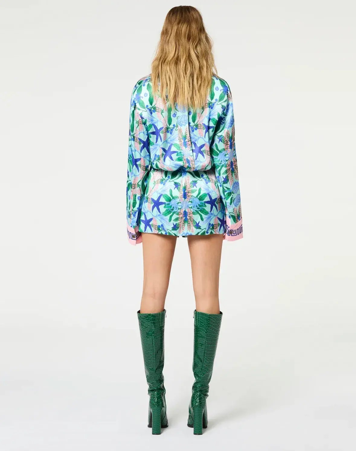 Muma World Quandong Illustrated Mini Shirt Dress Print Size 8 photo 2