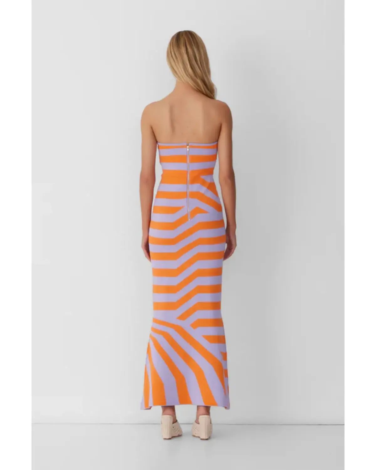 The Wolf Gang Aude Maxi Dress Lilac Size S / AU 8 photo 4