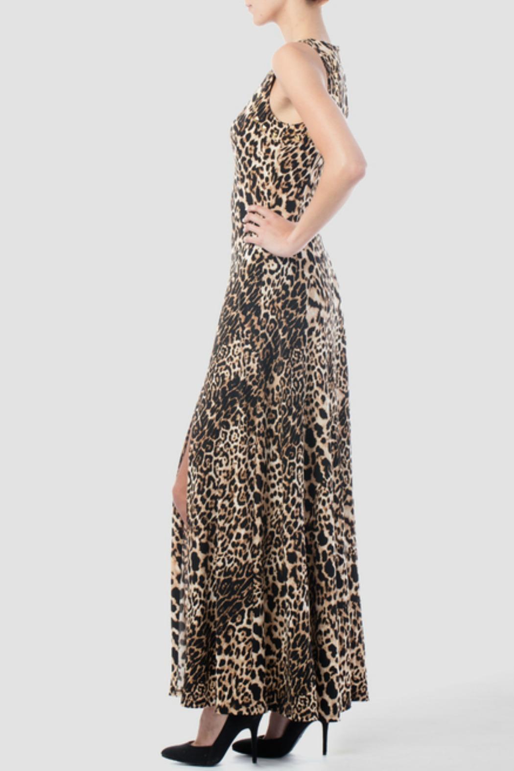 JOSEPH RIBKOFF Leopard print maxi dress photo 2