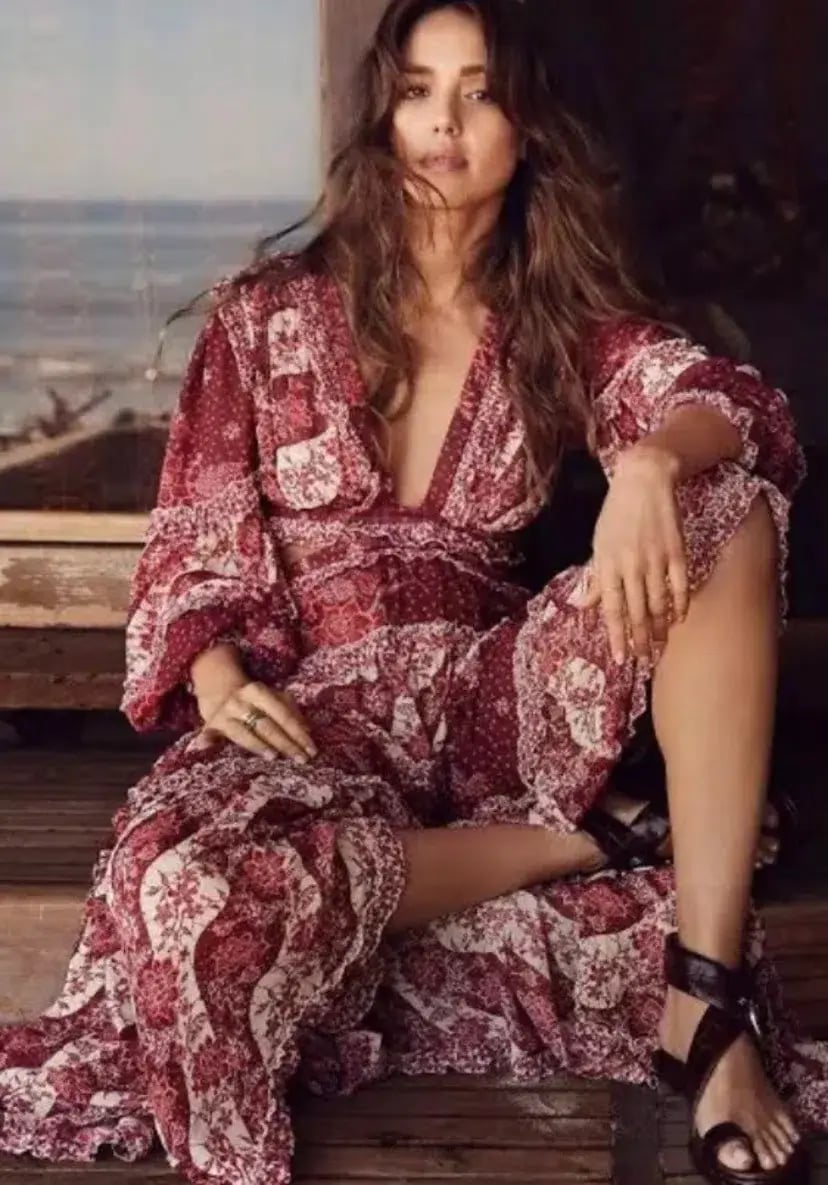 Zimmermann Eyes On Summer Maxi Dress Size AU 12 photo 2