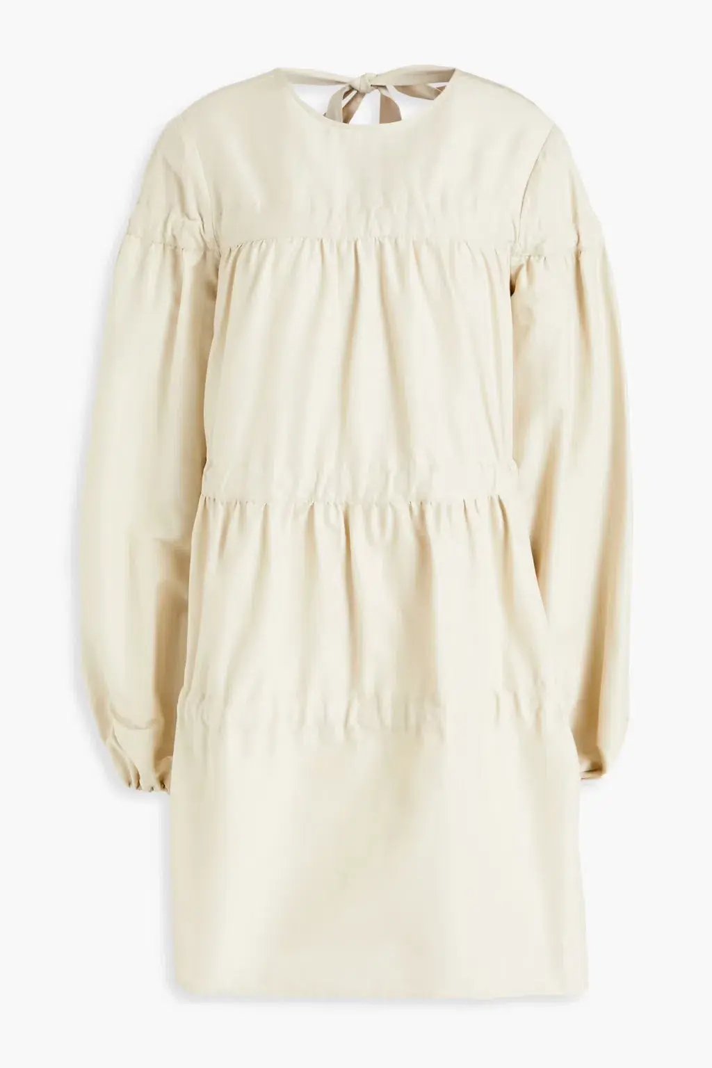 Rachel Gilbert Faille Mini Dress Ecru Size 8 photo 3