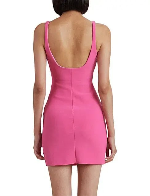 Bec & Bridge Karina Mini Dress Pink Size AU 14 photo 3