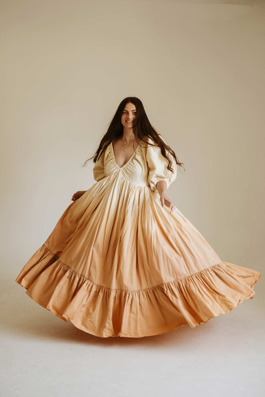 Rooh Collective Birthday Gown - Sun Ombre photo 4