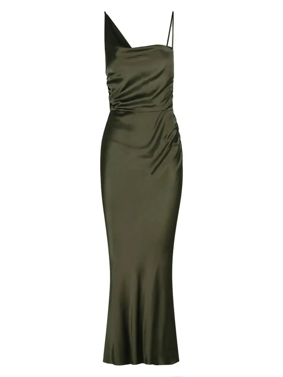 Shona Joy Giorgia Cowl Midi Dress in Forest Size AU 12 photo 4