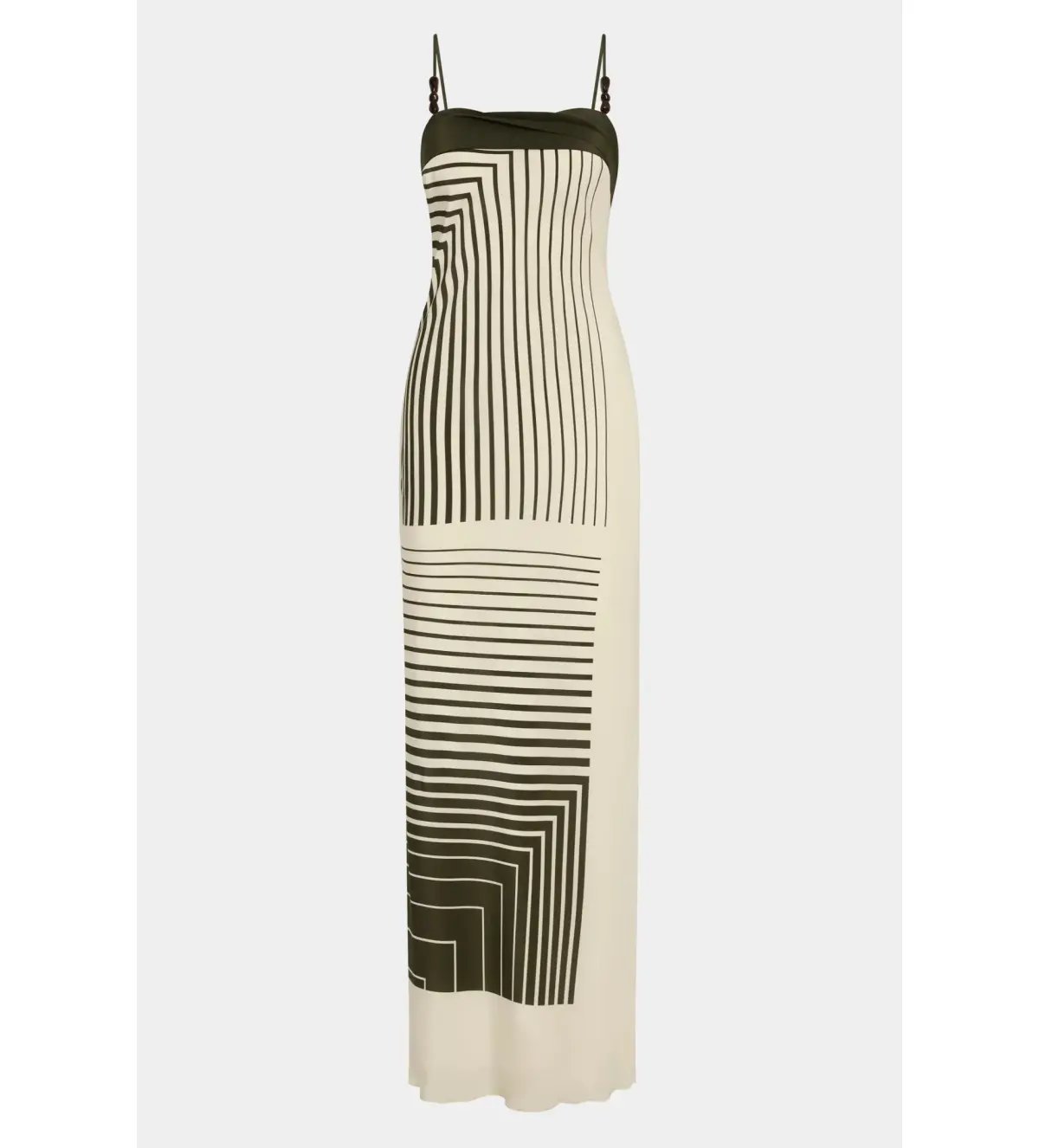 Sir The Label Leilana Slip Maxi Dress Garden Stripe Size 2/AU 10 photo 4