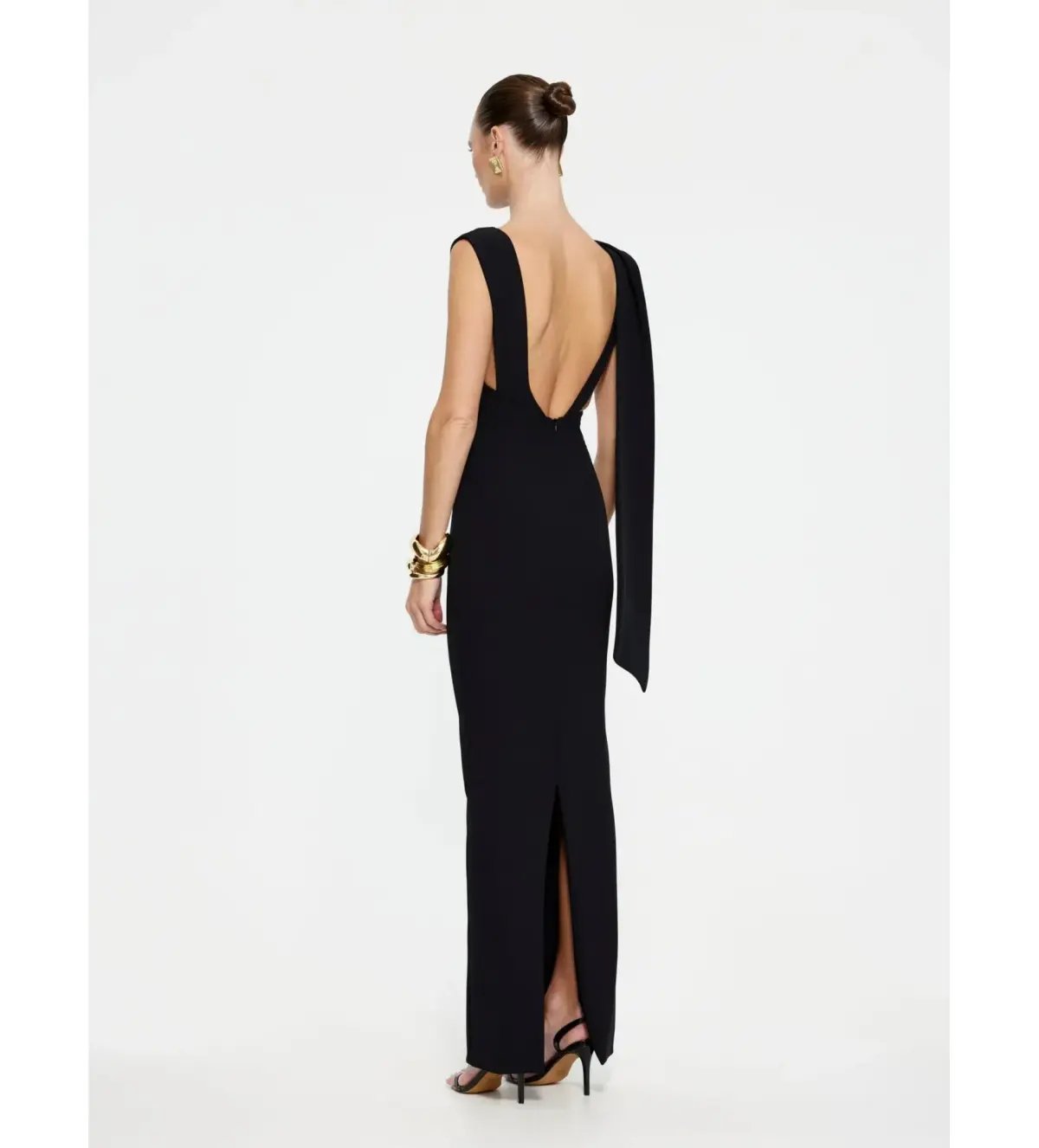 Effie Kats Audrey Gown Black Size Small / AU 8 photo 3