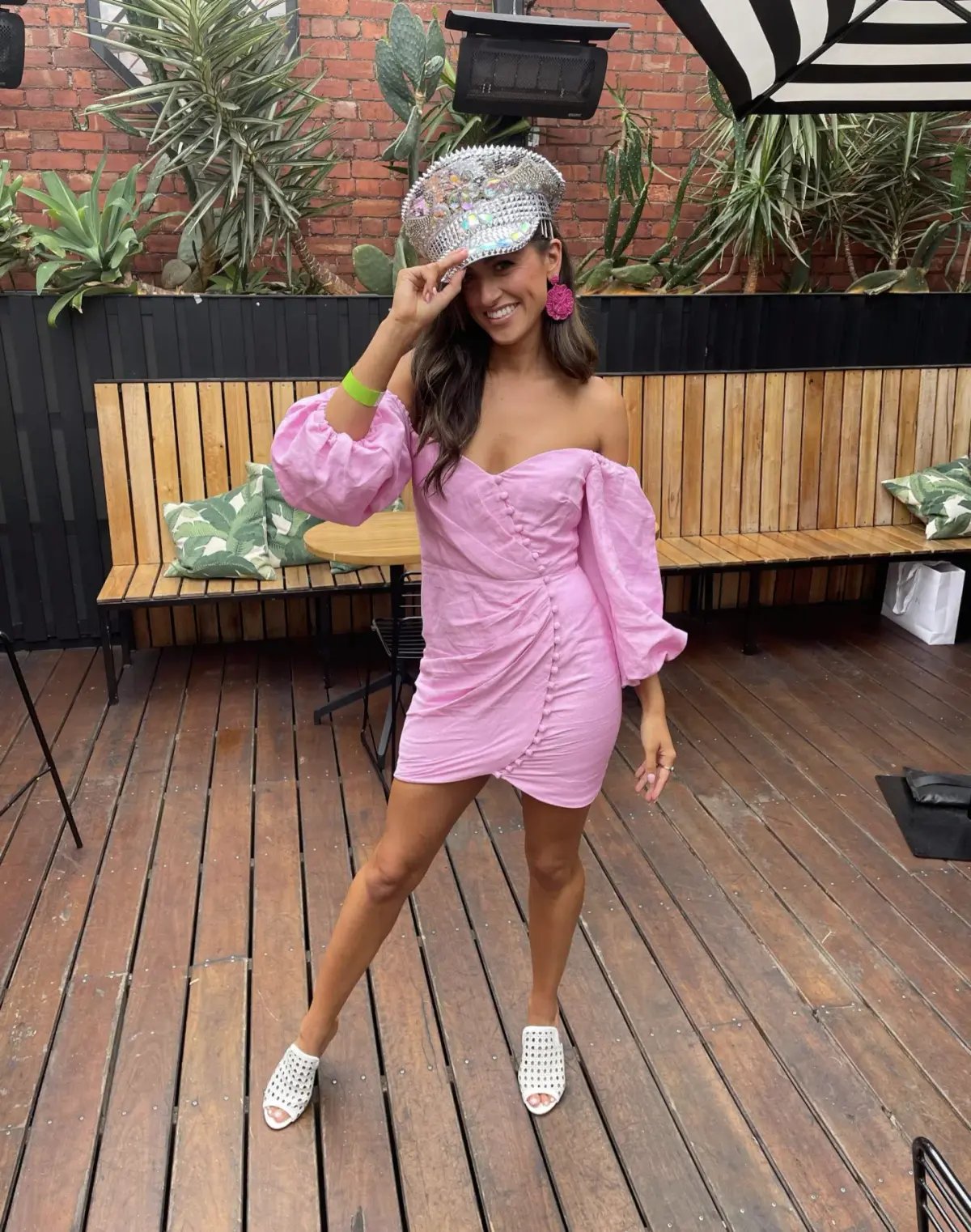 Significant Other Camilla Mini Dress Pink Size 10 photo 3
