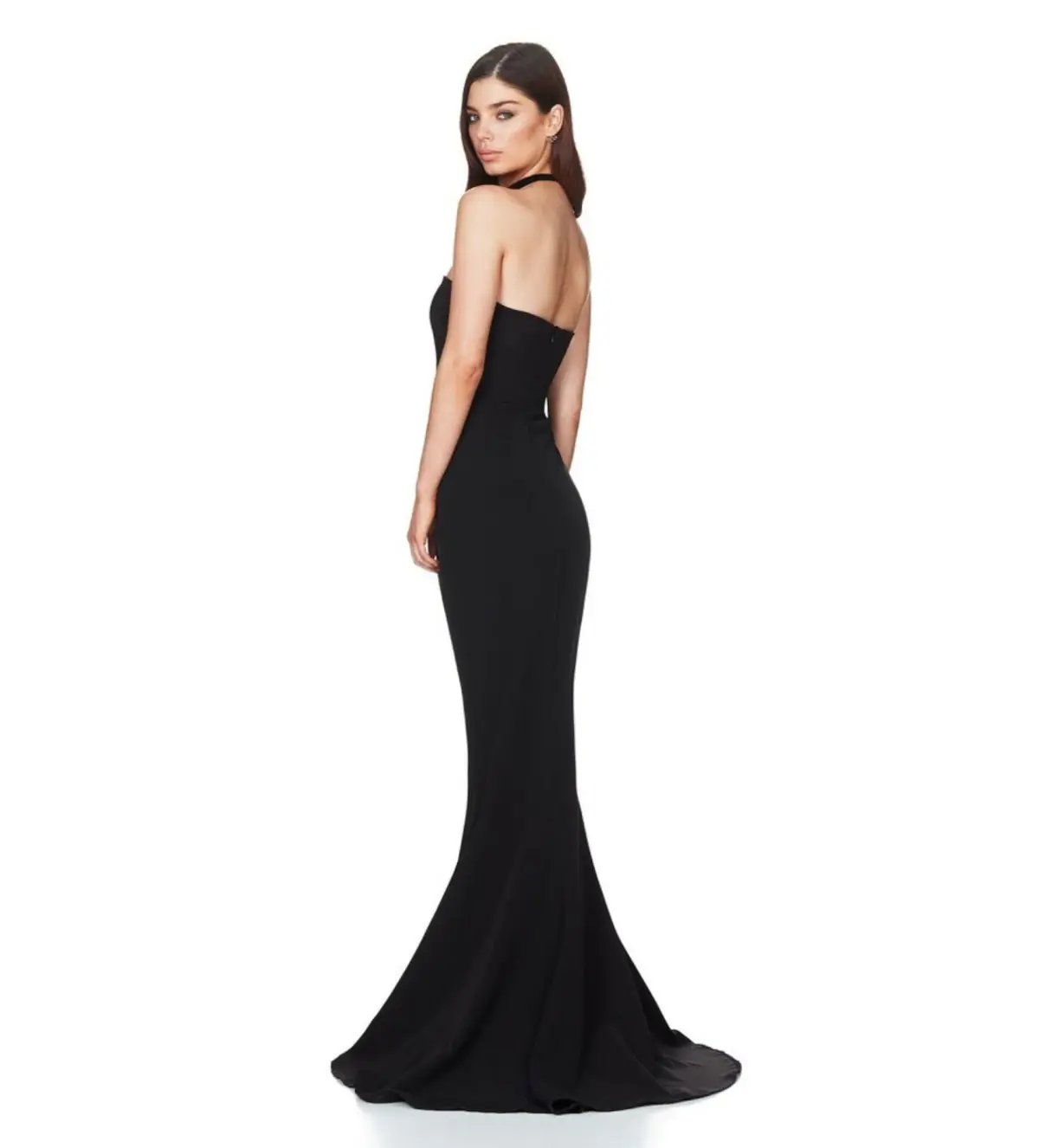 Love Nookie Angelina Gown Black Size M/AU 10 photo 3
