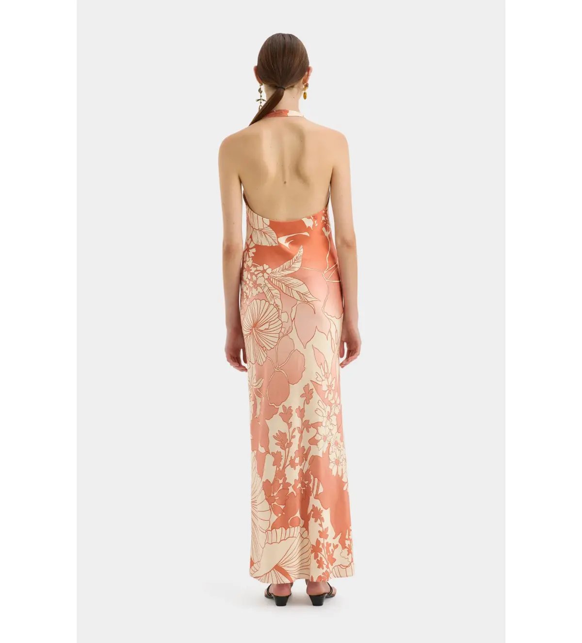 Sir The Label Como Twist Dress Paradiso Print Size 8 photo 2