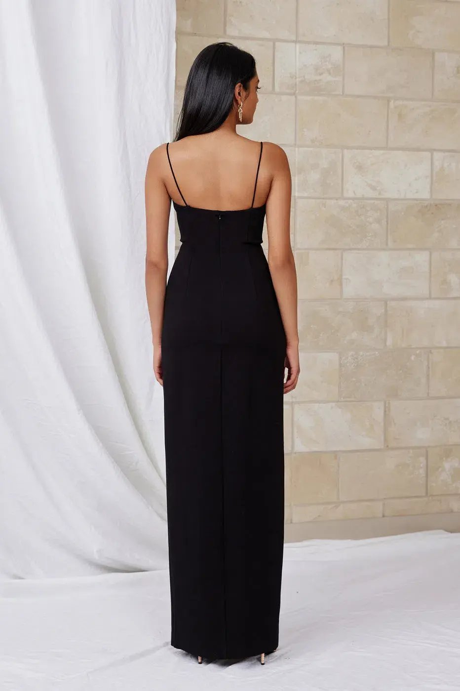 Lexi Tory Dress in Black Size 6 photo 3