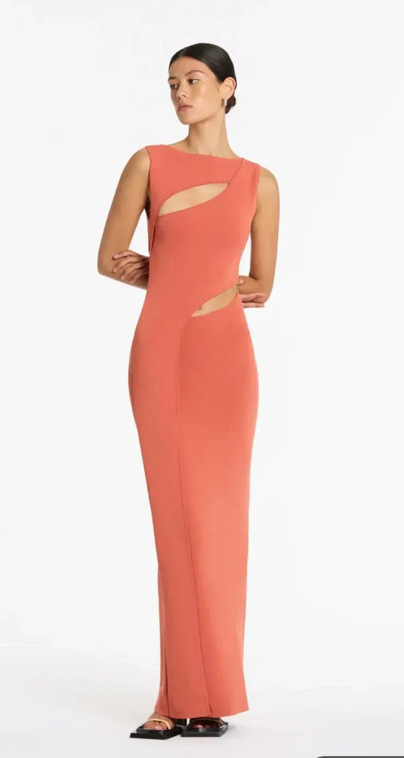 Sir The Label Nadja Cut out Gown photo 3