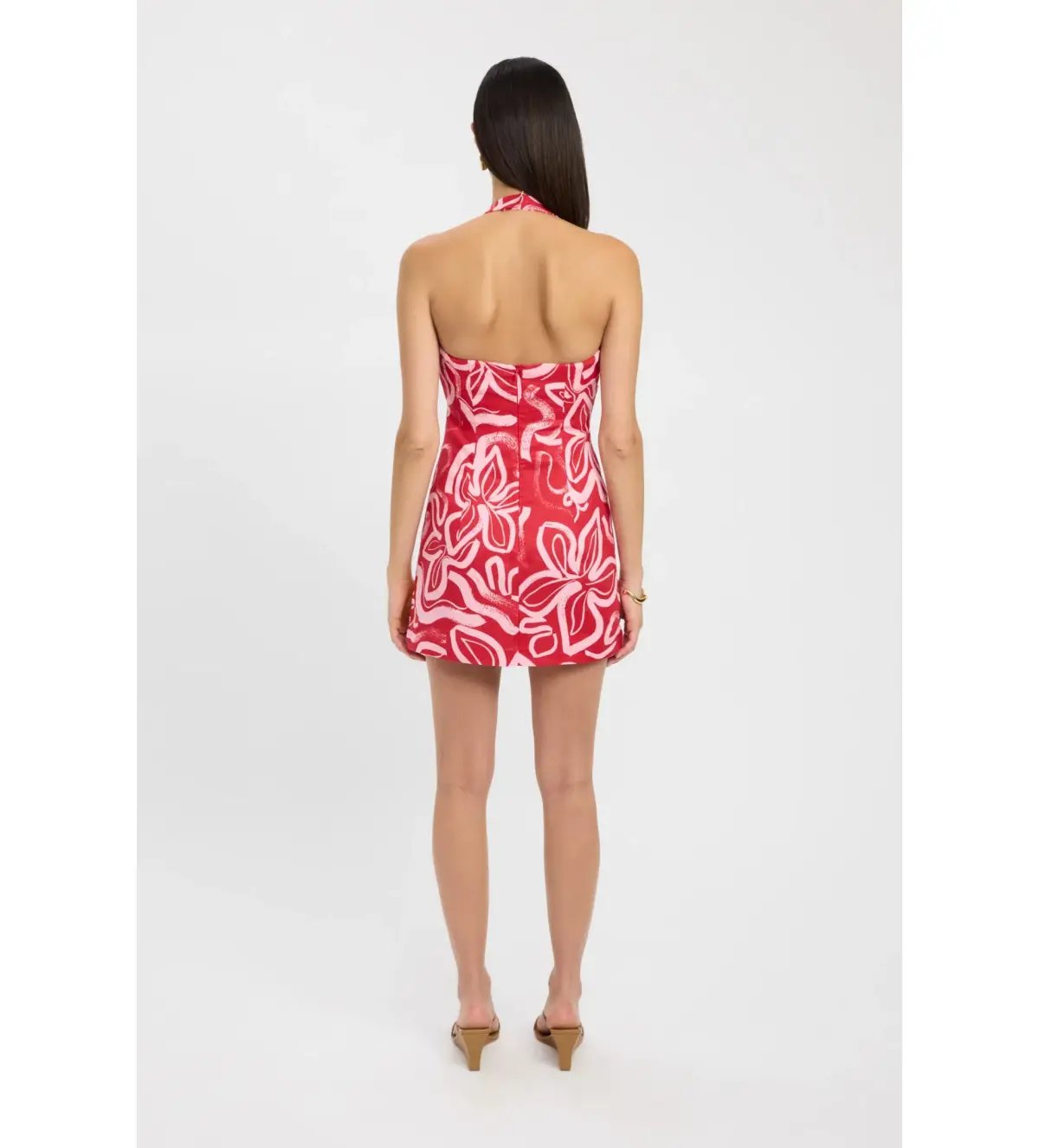 Kookai Soley mini dress in Pink  Size AU  6 photo 5