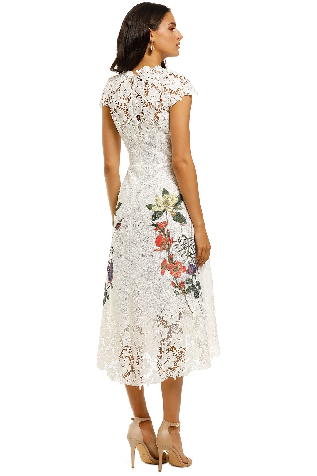 Fleur Dress - White photo 3