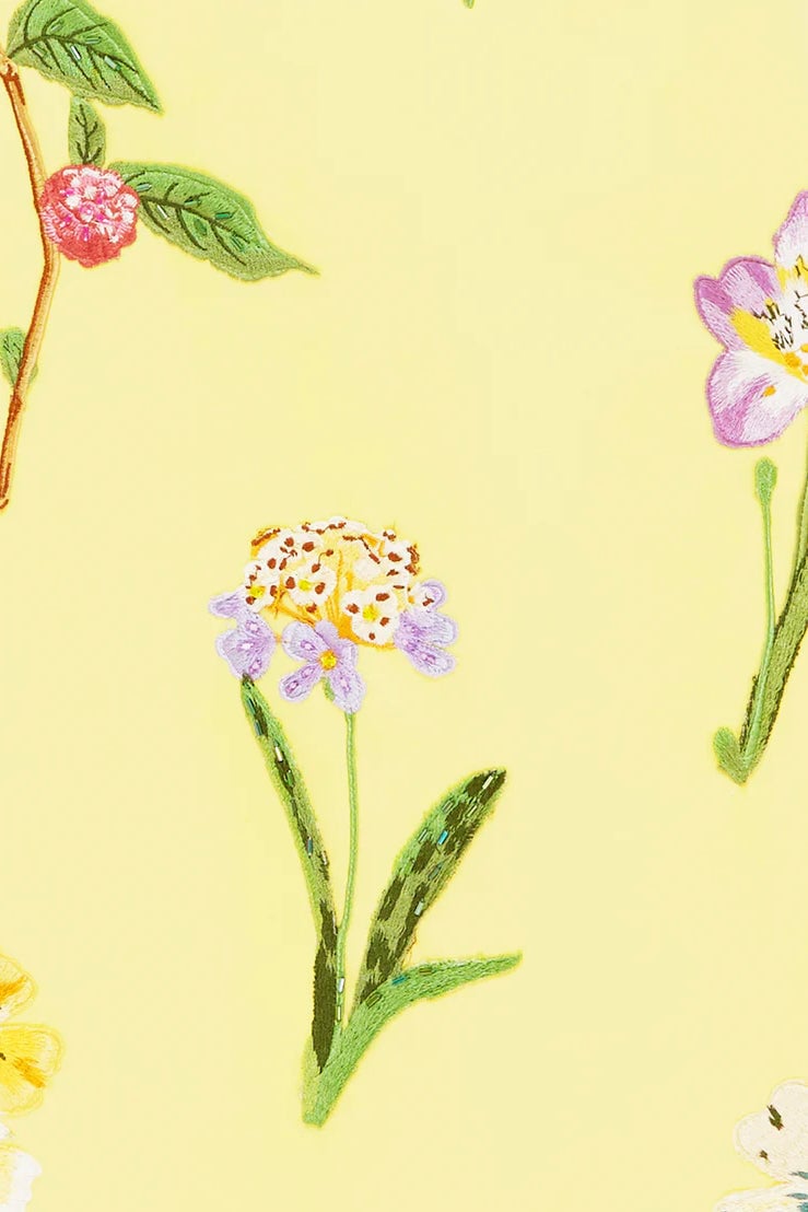 LEO LIN CLEO SLEEVELESS MIDI DRESS - WILD FLOWER PRINT IN SORBET photo 4