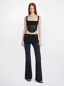 PatBO Beaded Crop Top Size 8 photo 8