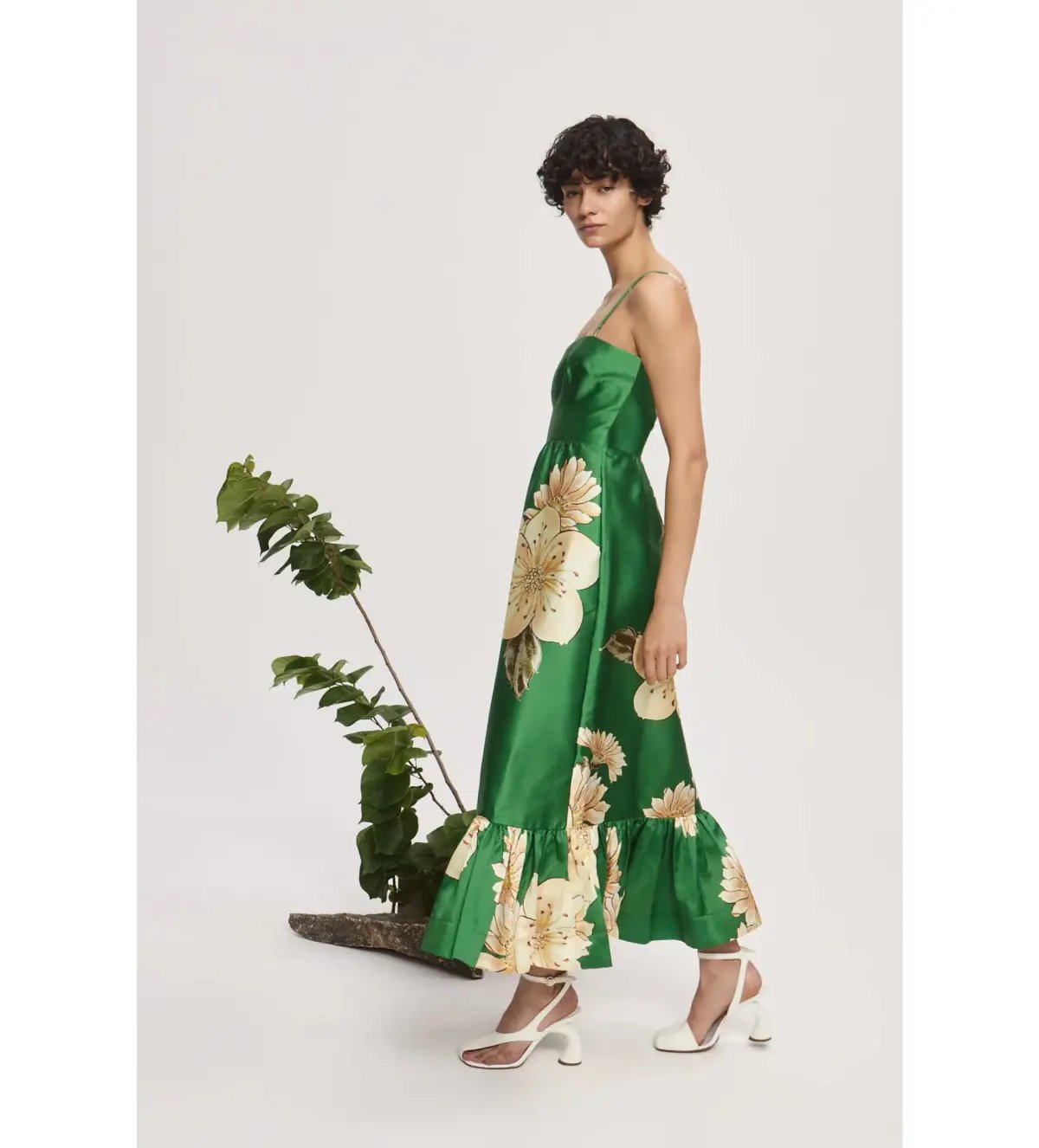 Alemais Sage Midi dress in Green Size AU 12 photo 2