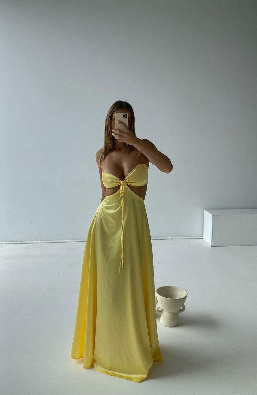 Lane & Sass Lucy gown - Lemon photo 3