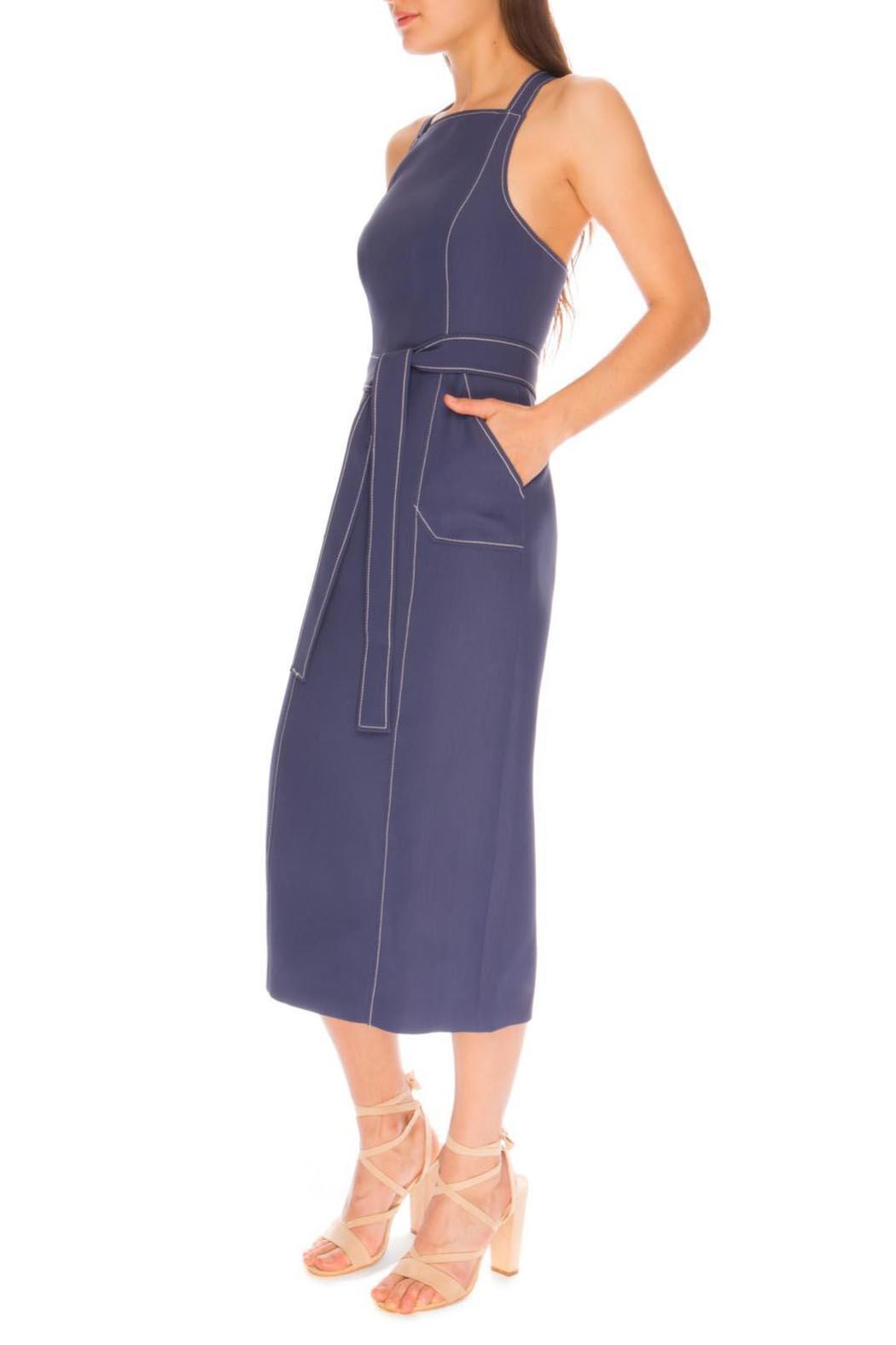 C/MEO Collective Talk That Dress Navy Size 6 photo 3