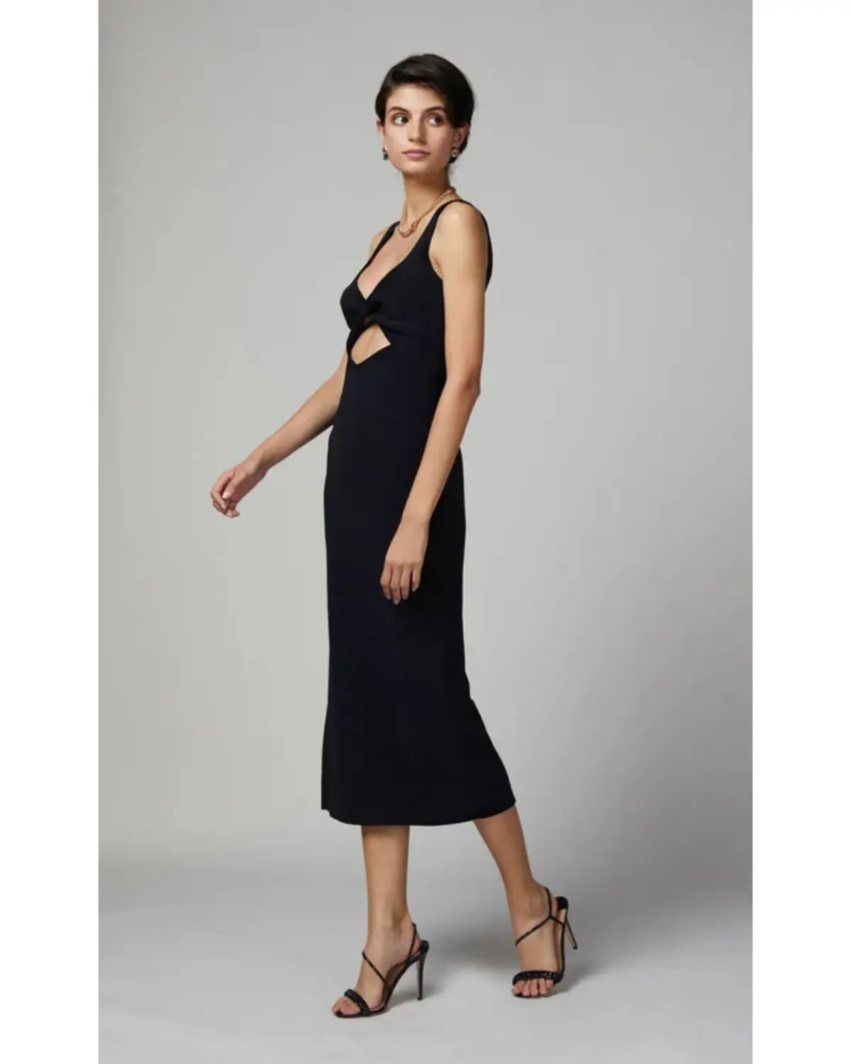 Bec & Bridge Joelle Midi Dress Black Size AU 8 photo 2
