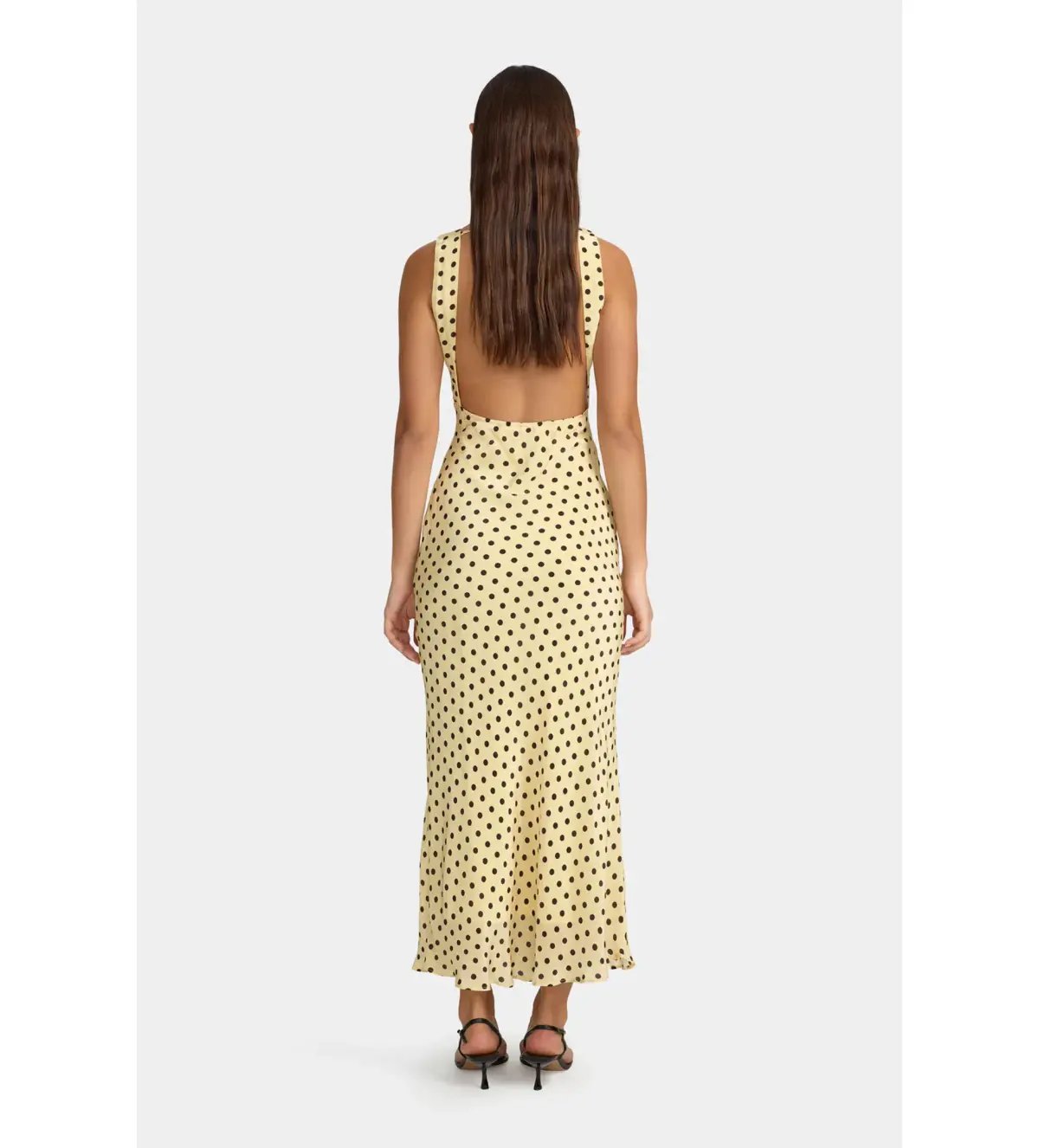 Ownley Tulip Midi Dress Butter Spot Size S/ AU 8 photo 3