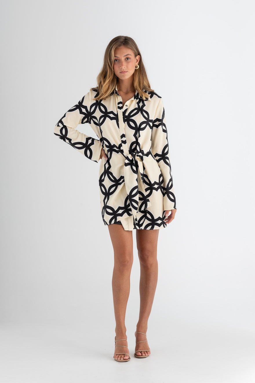Pasduchas Covert Shirt Dress - Multi photo 4
