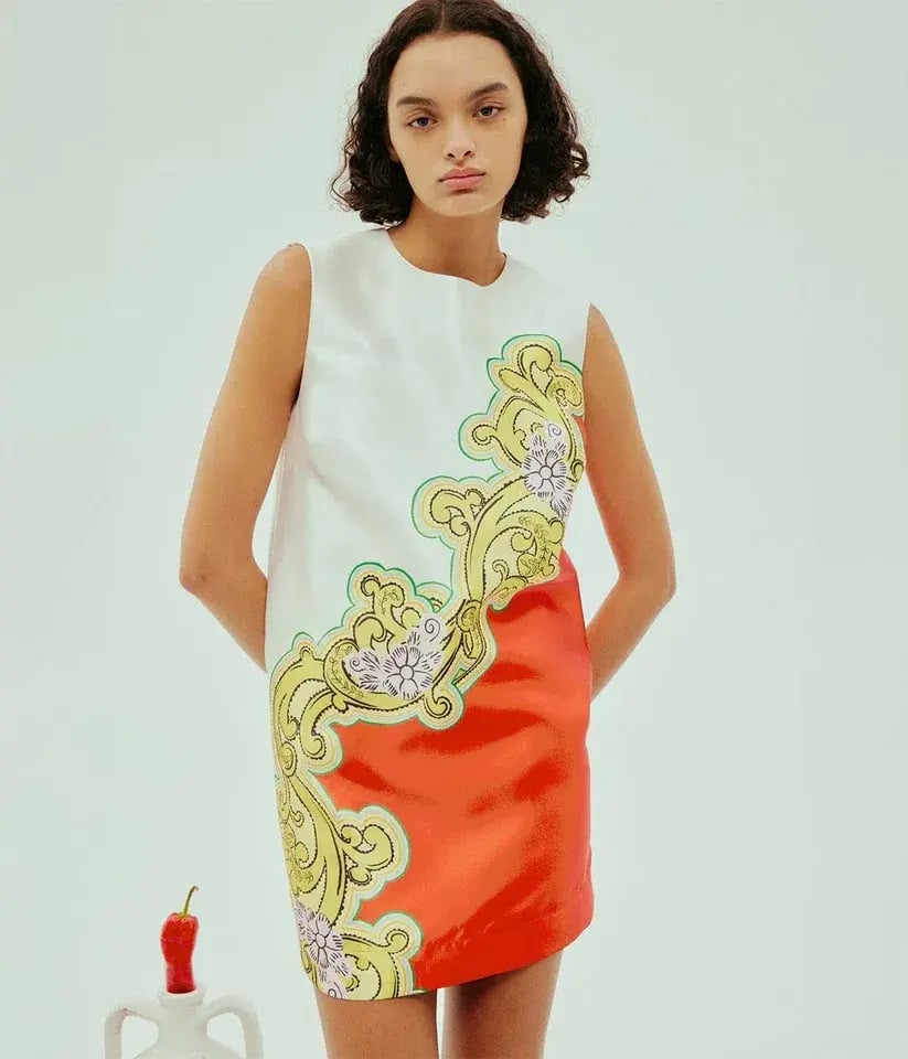 Alemais Sierra Mini Dress Print Size AU 12 photo 2