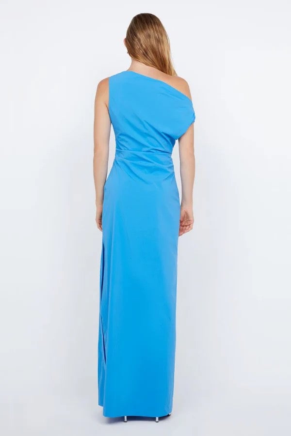 Bec & Bridge Angelina Asym Maxi Dress - Mid Blue photo 3