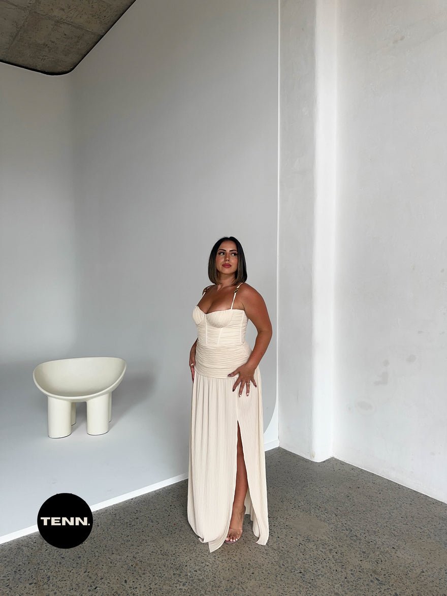 Manning Cartell Double Time Pleat Dress - Nougat photo 2
