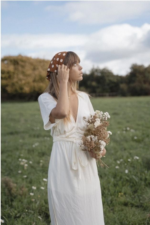 Melody maxi dress buttercream photo 2