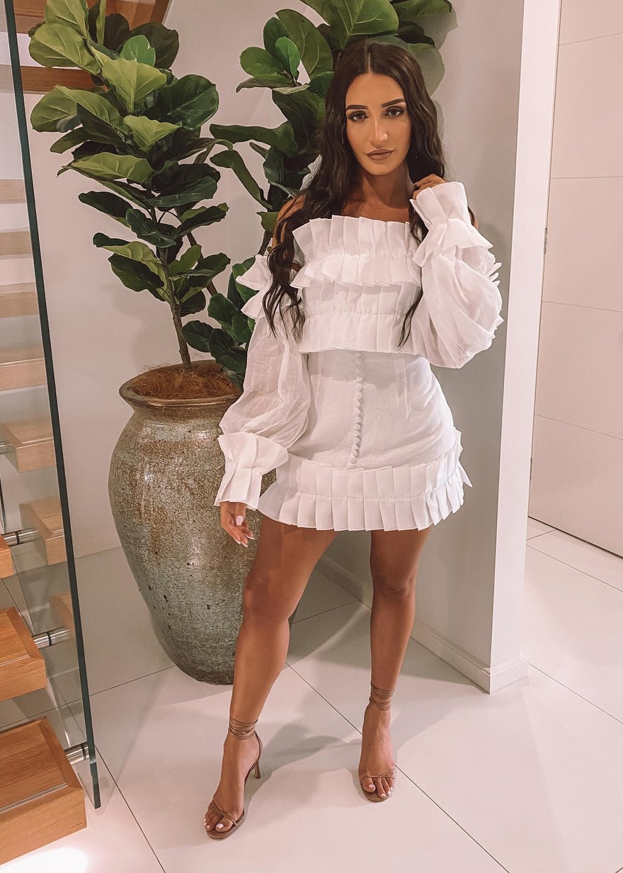 Joslin Alison Linen Ramie Dress  Studios photo 4