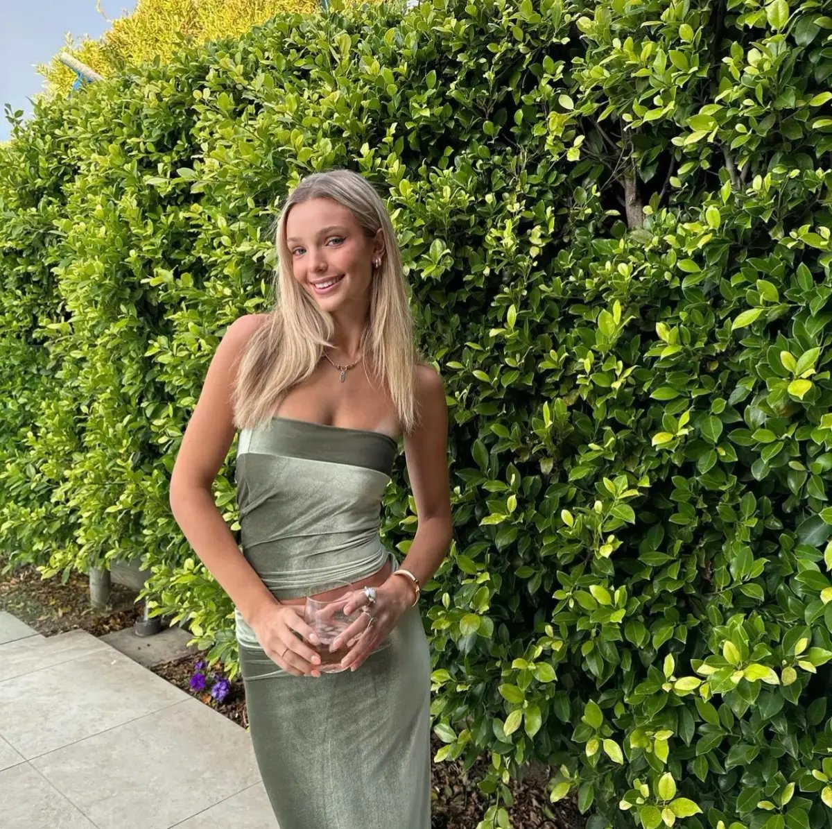 7th And York Olive Camryn Maxi Set Green Size S / AU 8 photo 2