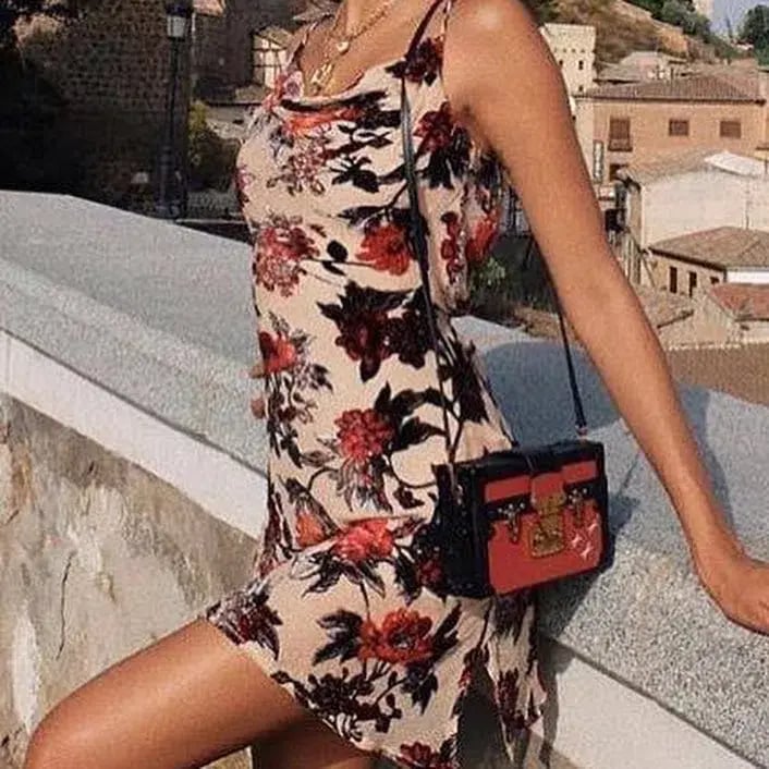 Rat & Boa Cerretti Mini Dress Floral Size S / AU 8 photo 4
