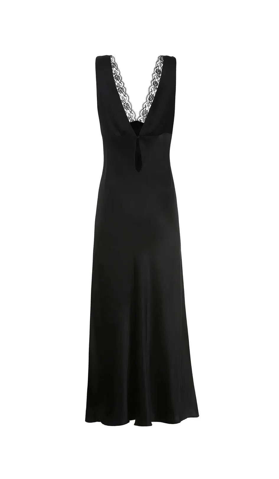 Maison Essentiele Vintage  Maxi Gown Black Size 6 photo 3