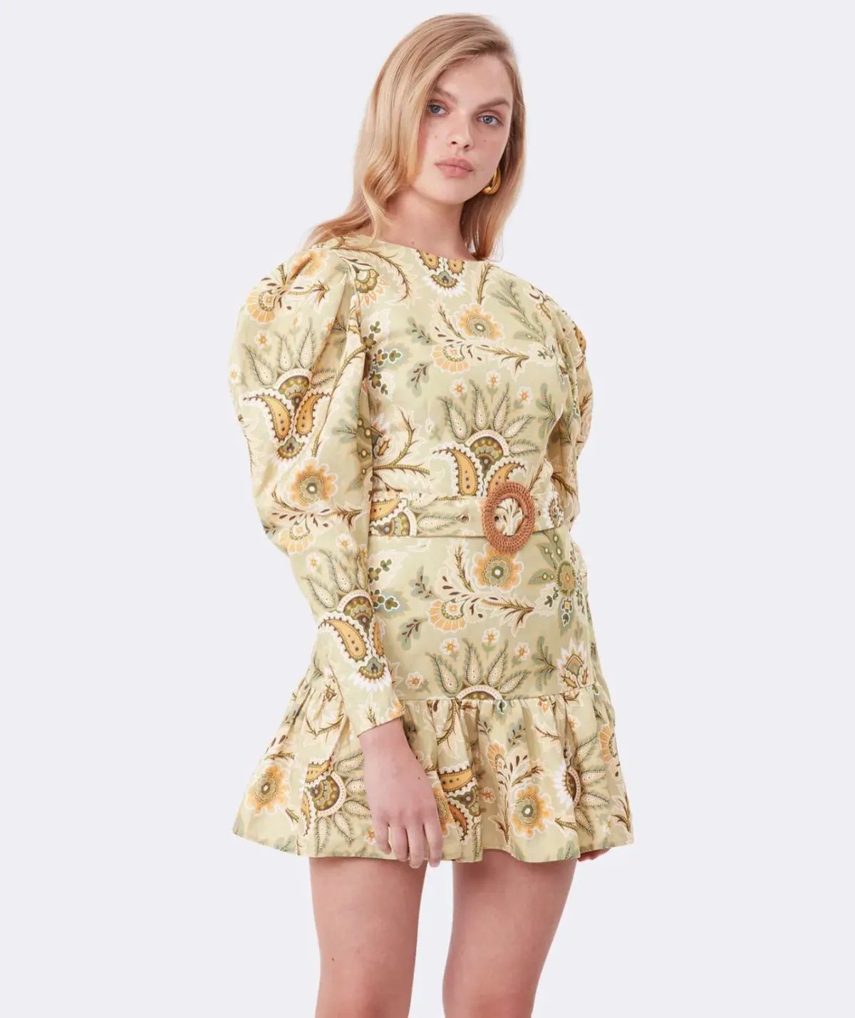 Torannce Edie All Day Dress Green/Print Size 12 photo 3
