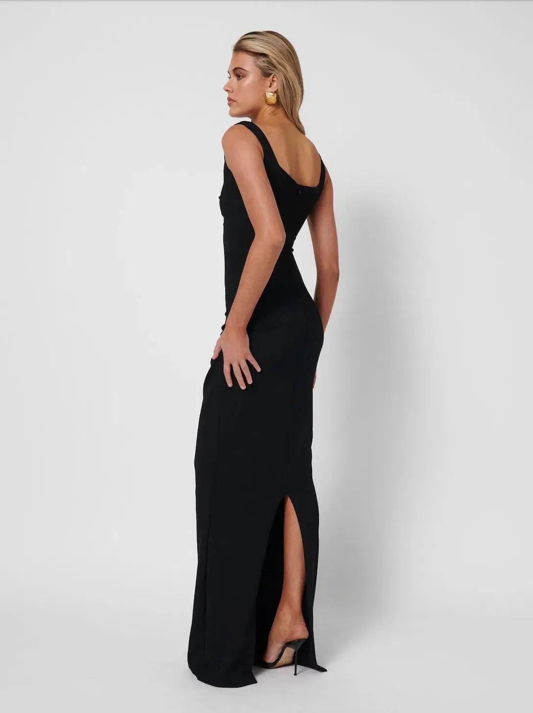 Effie Kats Natalya Gown Black Size Size 10 photo 4