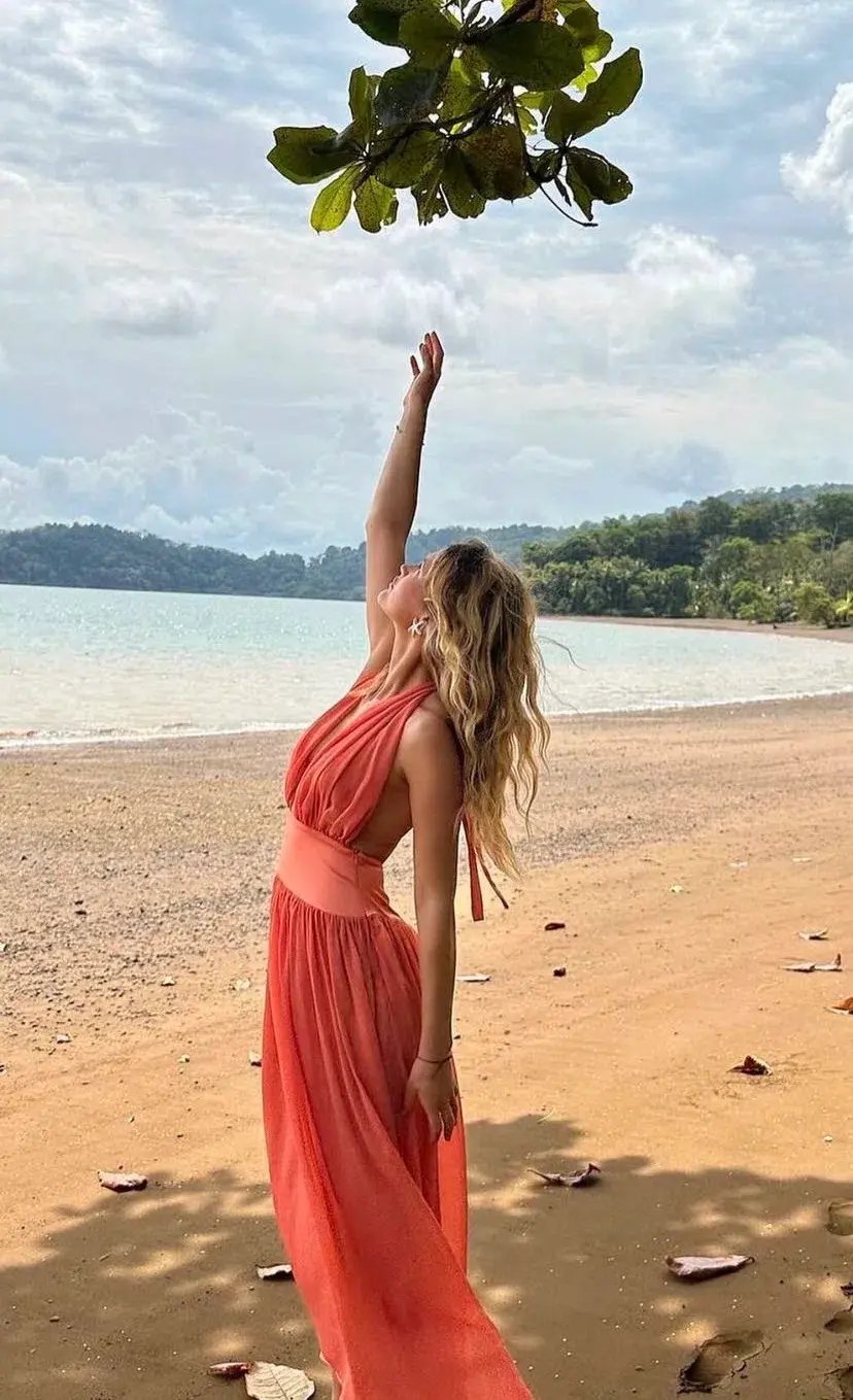 Arcina Ori Serena Dress Coral Size S / AU 8 photo 5
