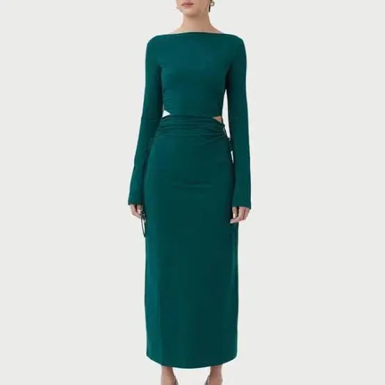 Camilla And Marc  Alexandre Dress Emerald Green Size 8 photo 2