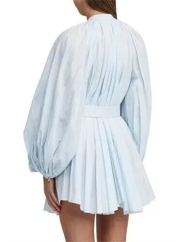 Acler Margot Dress Blue Size 12 photo 3