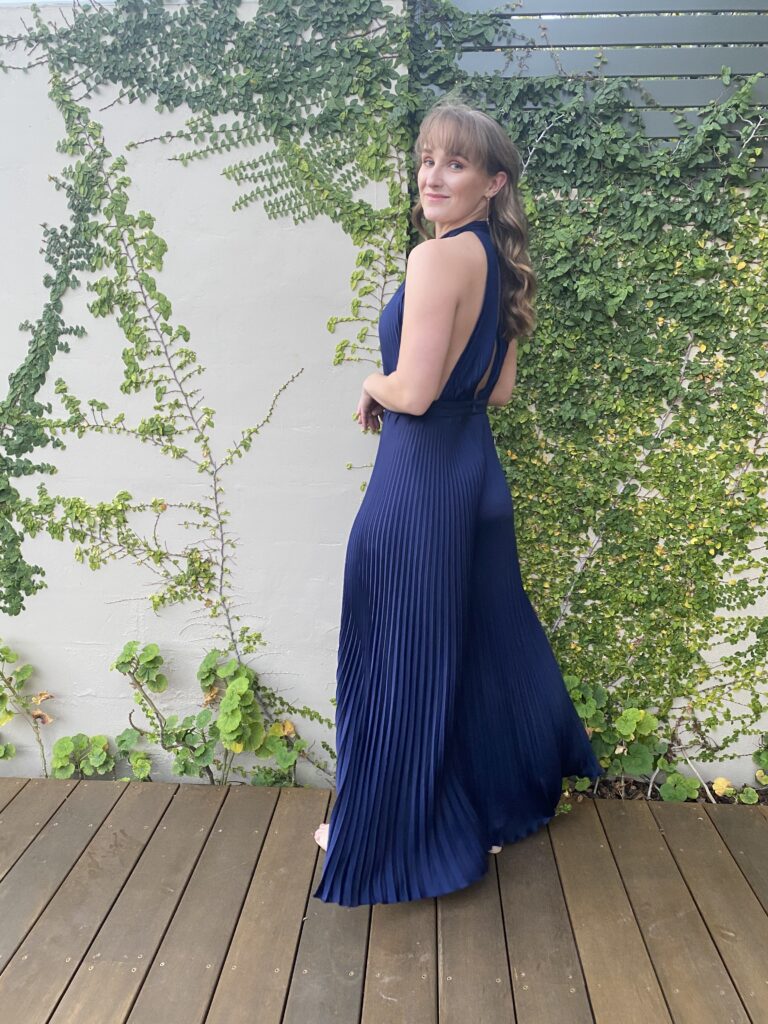 L'idée Cinema Jumpsuit Navy photo 4