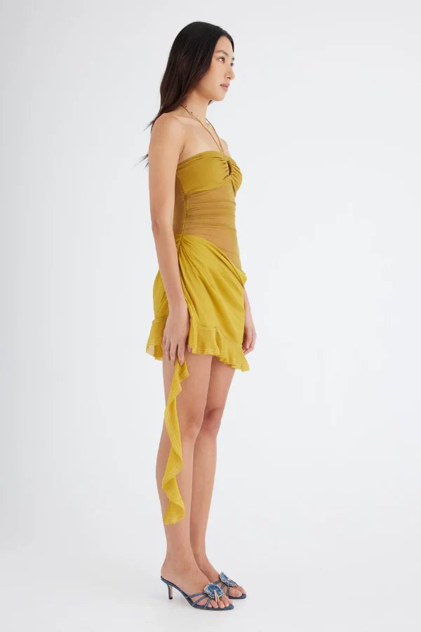 BENNI CODY MINI DRESS - WASABI photo 4