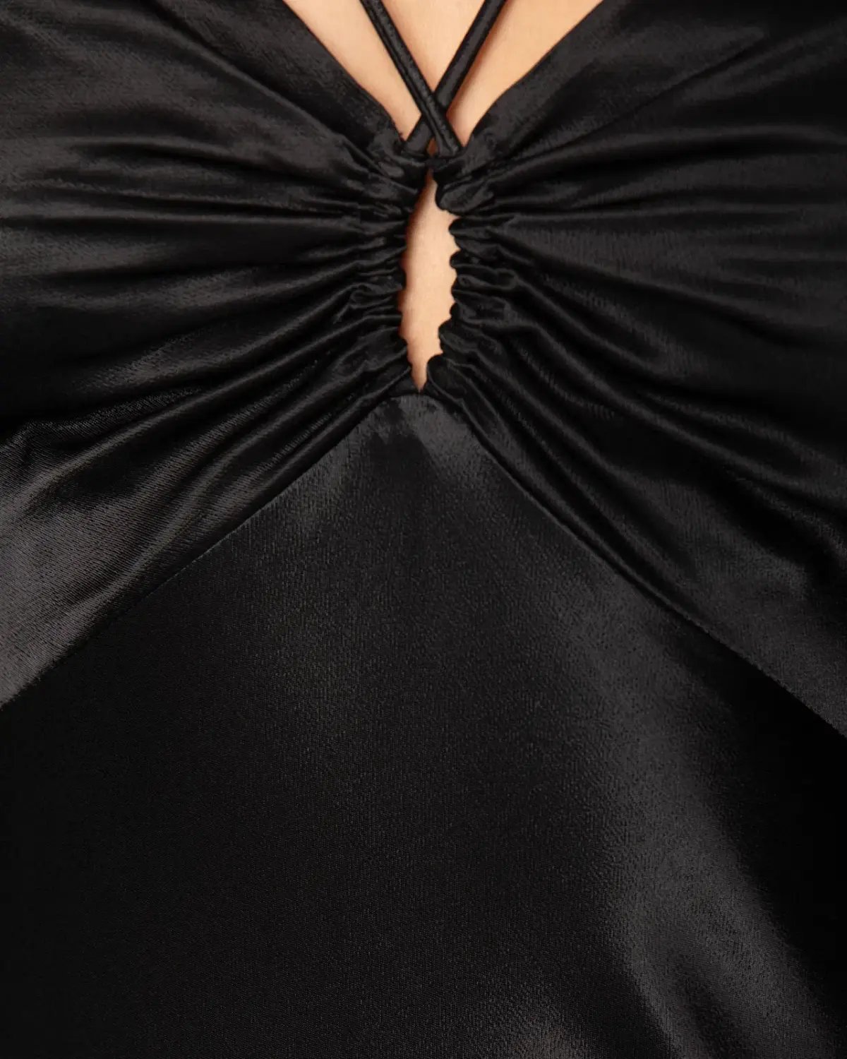 Azzurielle Fondi Midi Dress Black Size 8 photo 5