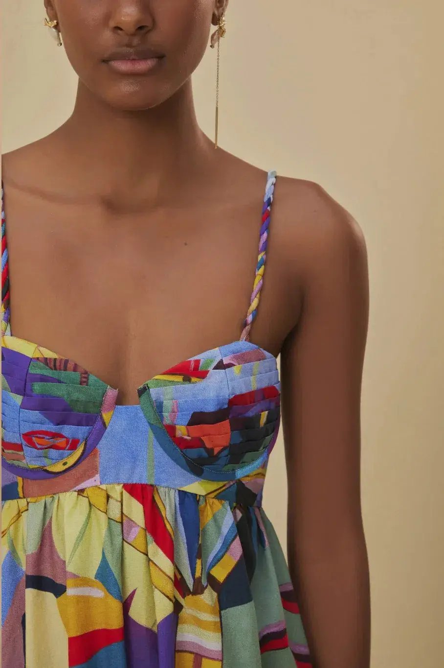 Farm Rio Tropical Scenario Maxi Dress in Beach Cafe Small / AU 8 photo 3