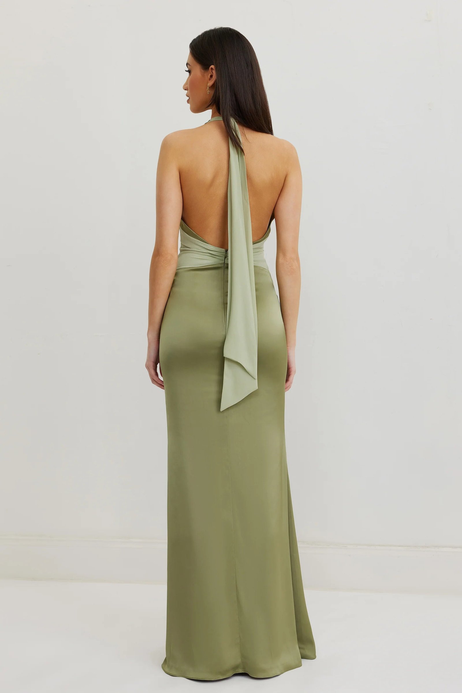 LEXI SAHARA DRESS - MOSS photo 6
