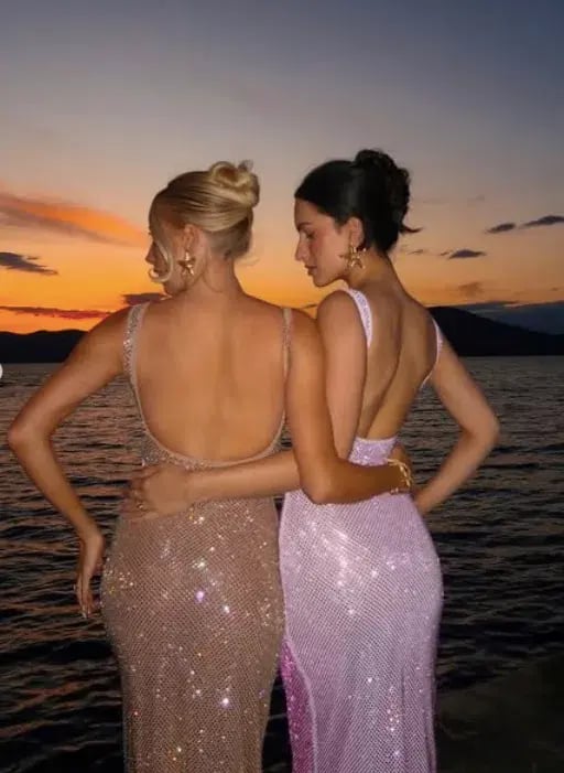 Petra Maxi Dress in Gold photo 2