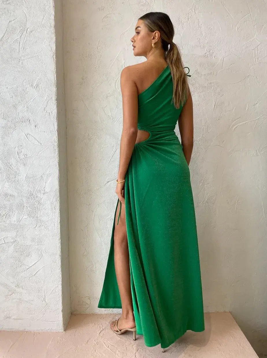 Sonya Moda Nour Maxi Dress in Forest Green Size 6 photo 6
