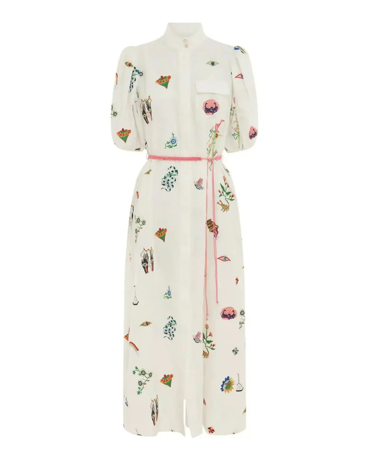 Alemais Atticus Shirtdress Print Size AU 14 photo 4